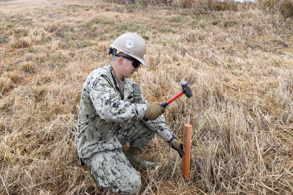 U.S. Navy Seabees deployed with NMCB-5’s Detail Iwakuni provide quality construction on board Marine Corps Air Station Iwakuni, Japan
