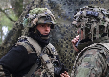 Polish Soldiers train with U.S. Soldiers