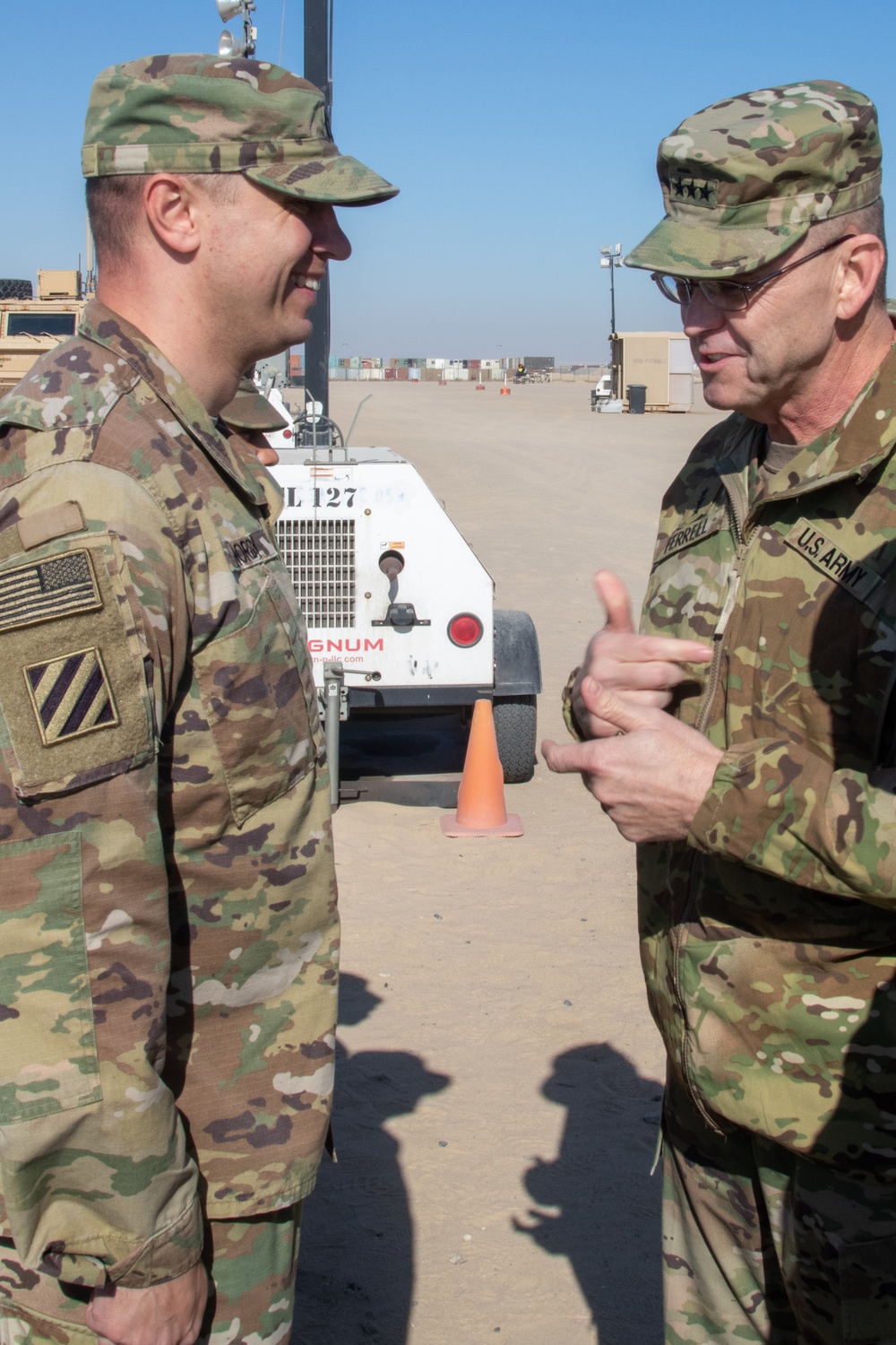 DVIDS - Images - Lt. Gen. Terry Ferrell visits the 401st Army Field ...