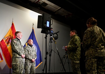 U.S. Naval Forces Europe-Africa Leadership Visits NAVSTA Rota