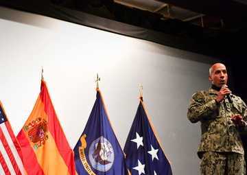 U.S. Naval Forces Europe-Africa Leadership Visits NAVSTA Rota