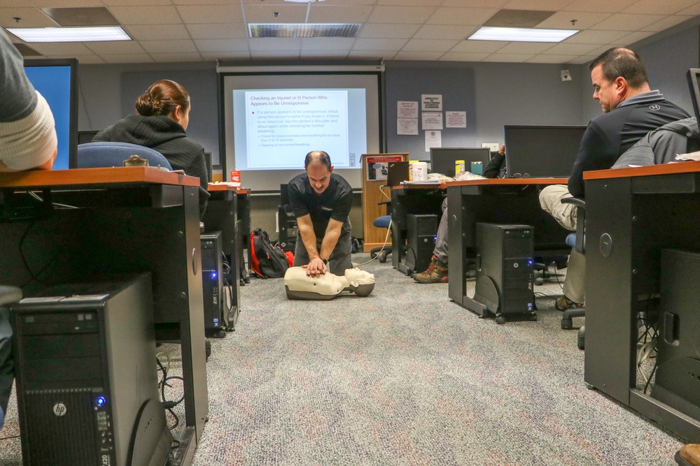 American Red Cross Trains Devens RFTA Employees in CPR, AED