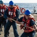 Underway replenishment USS Farragut
