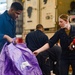 USS Harry S. Truman (CVN 75) conducts a replenishment-at-sea in the Arabian Sea