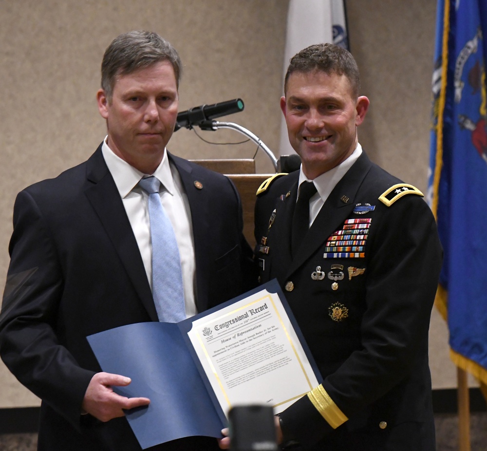 Fort Drum officials welcome new Civilian Aide to the Secretary of the Army, bid farewell to outgoing CASA