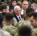 Vice President Mike Pence visits Soldiers at Fort Hood 29 Oct