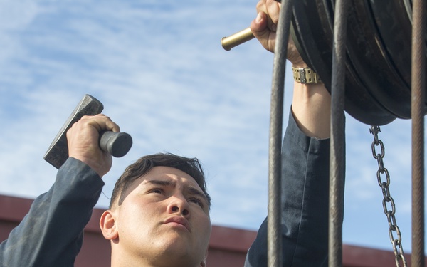 TSB Marines Test 3D-printed Sheave