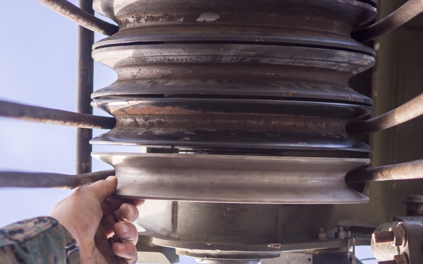 1st TSB Marines Test 3D-printed Sheave