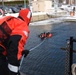 Coast Guard rescue crews practice retrieval techniques