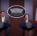 Mark Esper and Florence Parly Presser