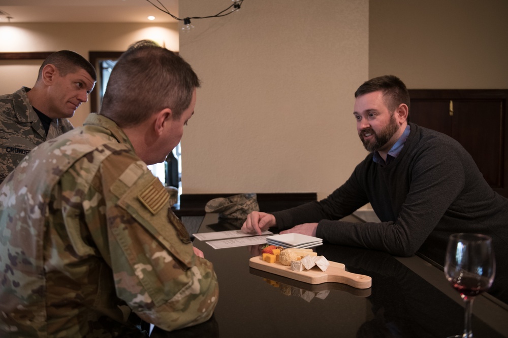 Leadership rounds at 60th Force Support Squadron services