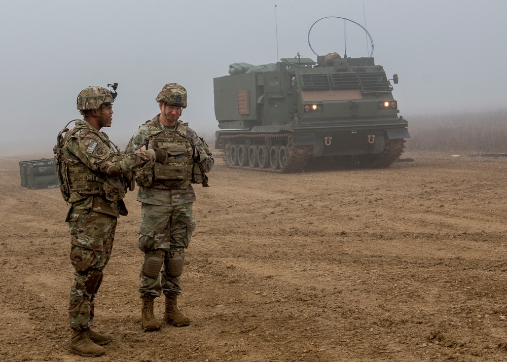 41st Field Artillery live-fire exercise