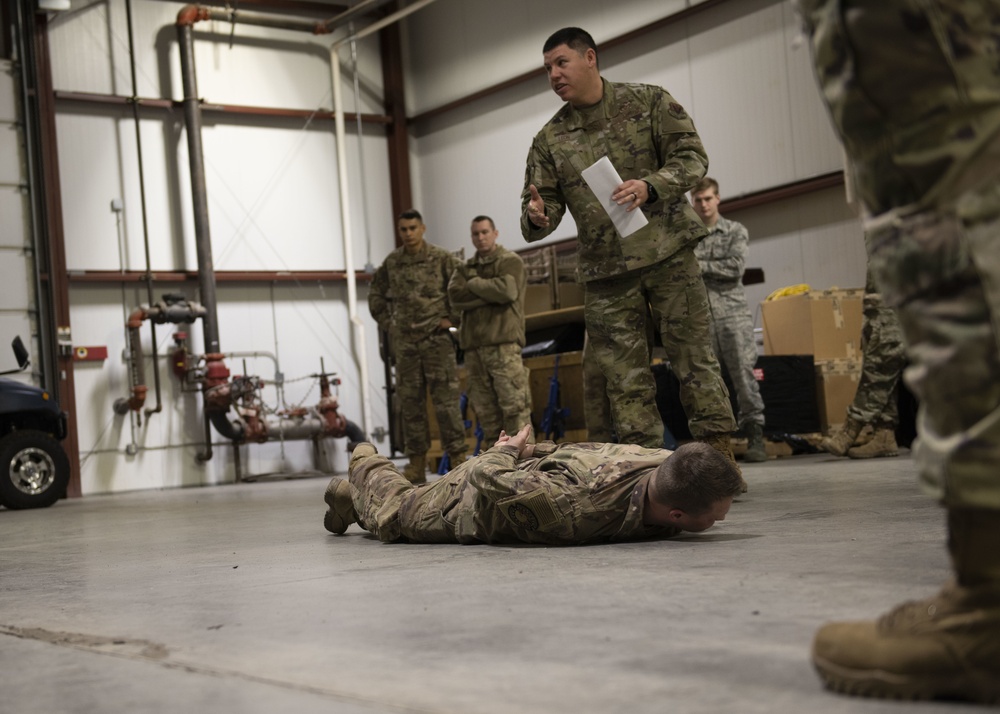 366th Civil Engineer Squadron BEEF training