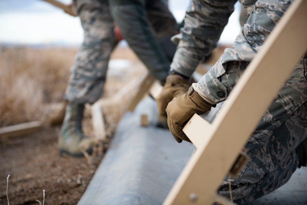 366th Civil Engineer Squadron BEEF training