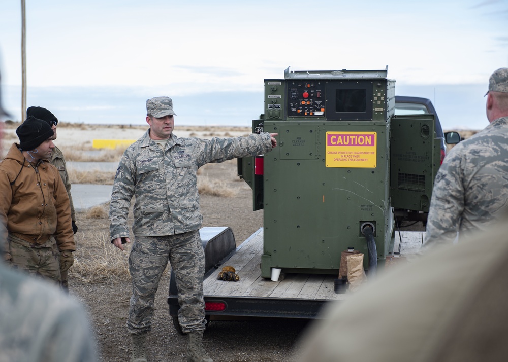 366th Civil Engineer Squadron BEEF training