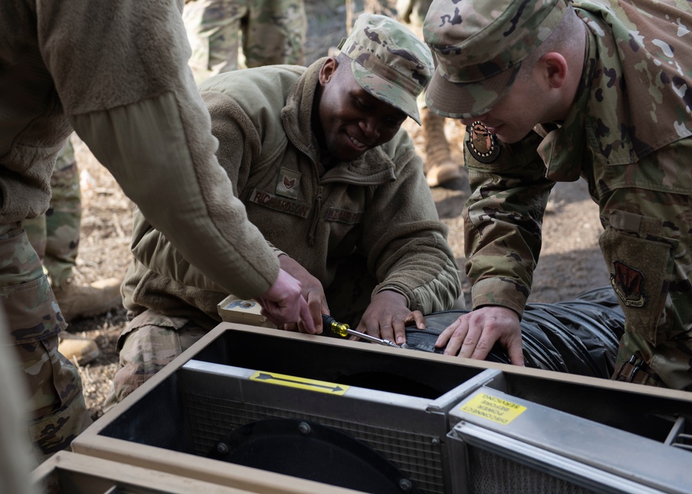 366th Civil Engineer Squadron BEEF training