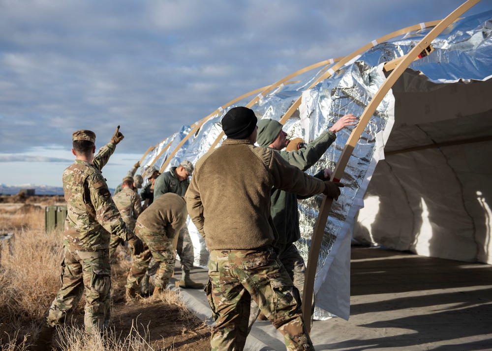 366th Civil Engineer Squadron BEEF training