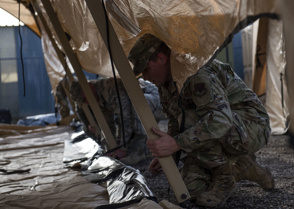 366th Civil Engineer Squadron BEEF training