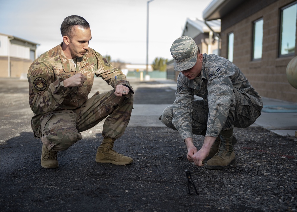 366th Civil Engineer Squadron BEEF training