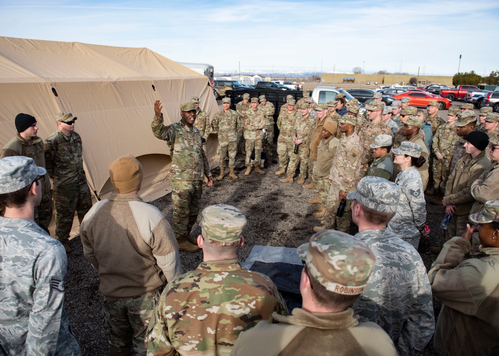 366th Civil Engineer Squadron BEEF training