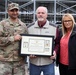 Commander recognizes life saver at Cordell Hull Lake