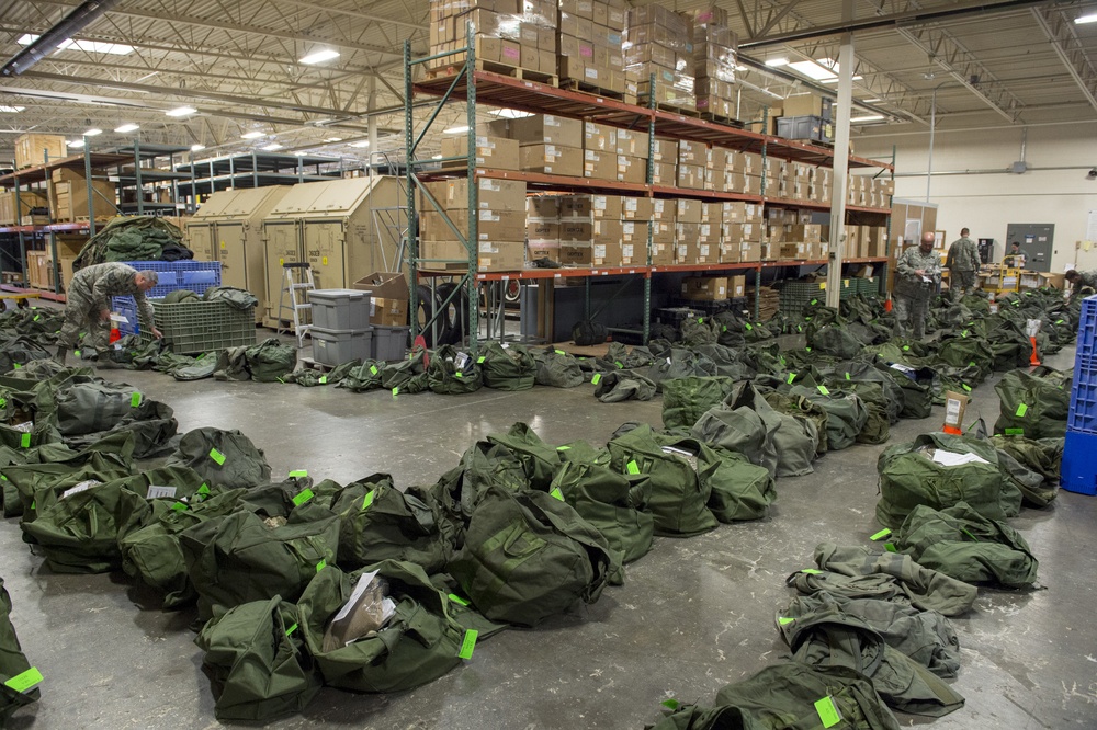 Processing New Operational Camouflage Pattern Uniforms