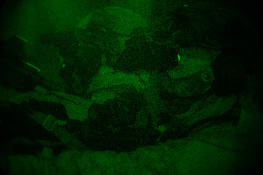 Creatures of the Night; 31st MEU MRF raid Bellows MOUT Town during RUTEX
