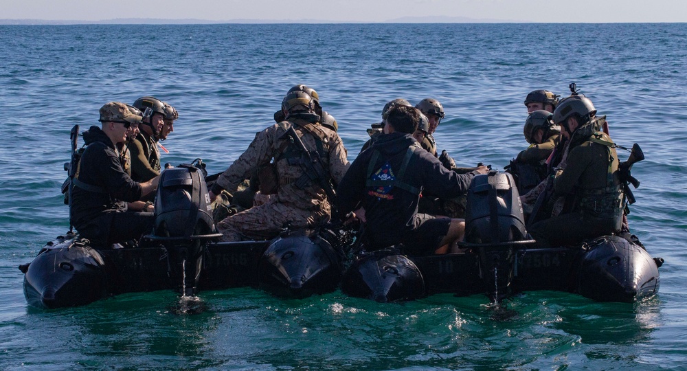 Iron Fist 2020: US Marines and JGSDF Recon Conduct Helocast Training