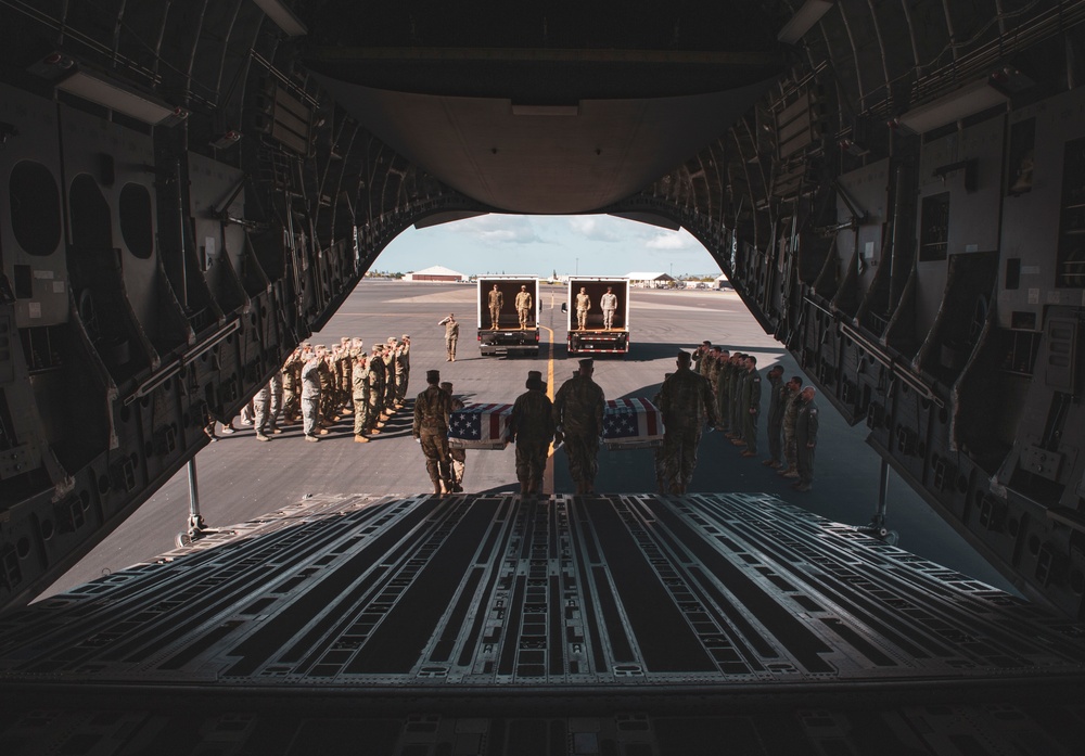 U.S. Team Brings Home Remains from the Republic of the Philippines