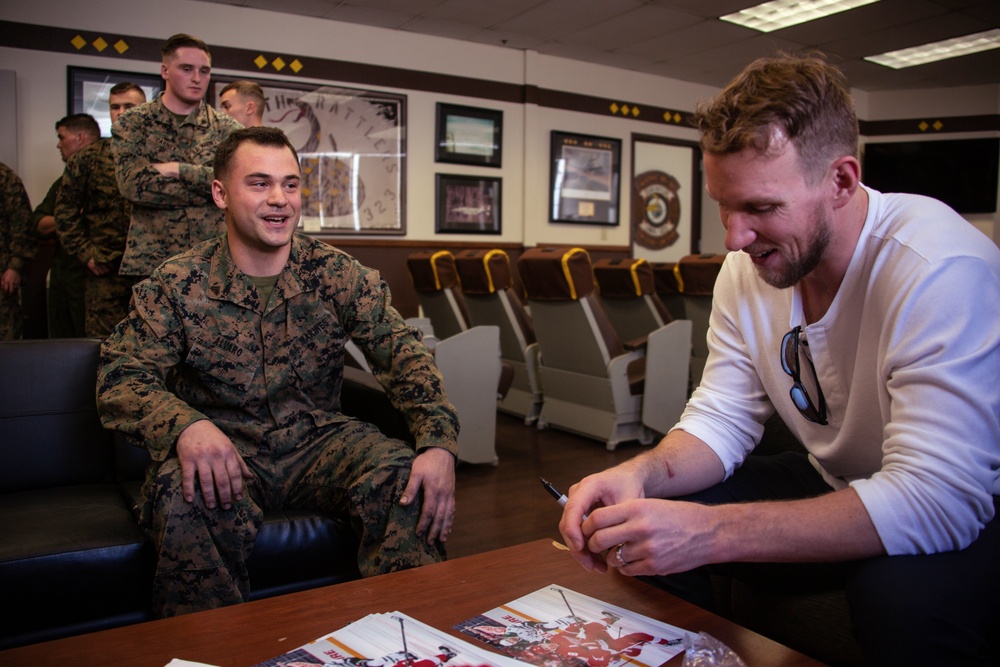 Red Wing Meets the Marine Wing