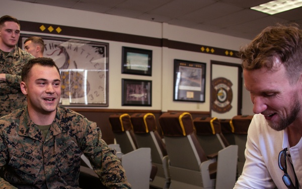 Red Wing Meets the Marine Wing