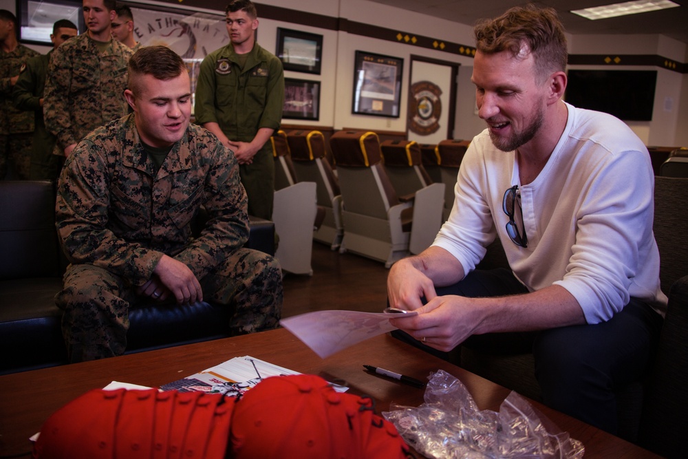 Red Wing Meets the Marine Wing