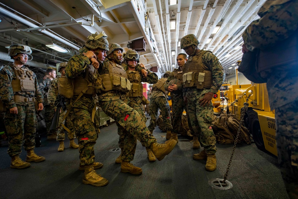 USS America Operations, Jan. 27