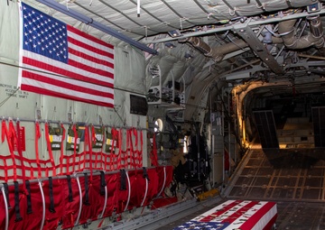 Spc. Antonio Moore Dignified Transfer