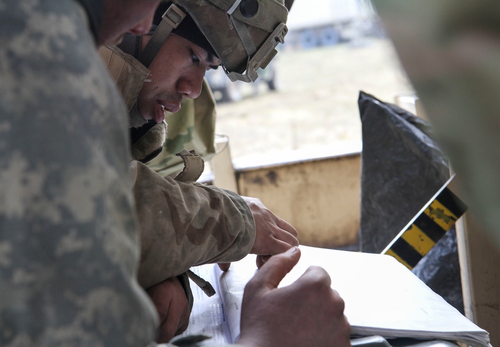 Soldiers support Combined Resolve XIII in field