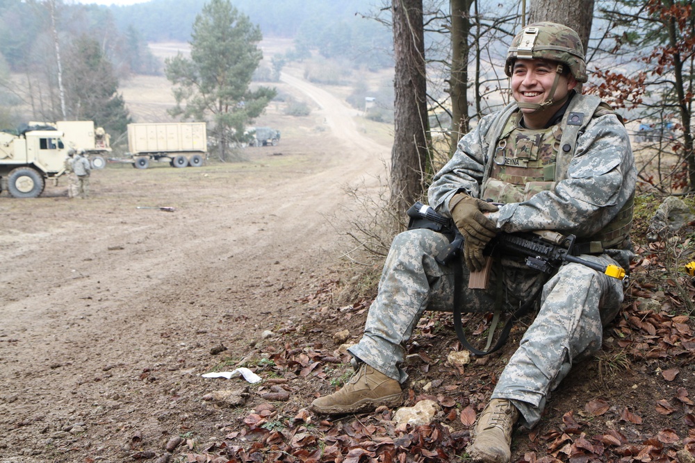 Soldiers support Combined Resolve XIII from the field