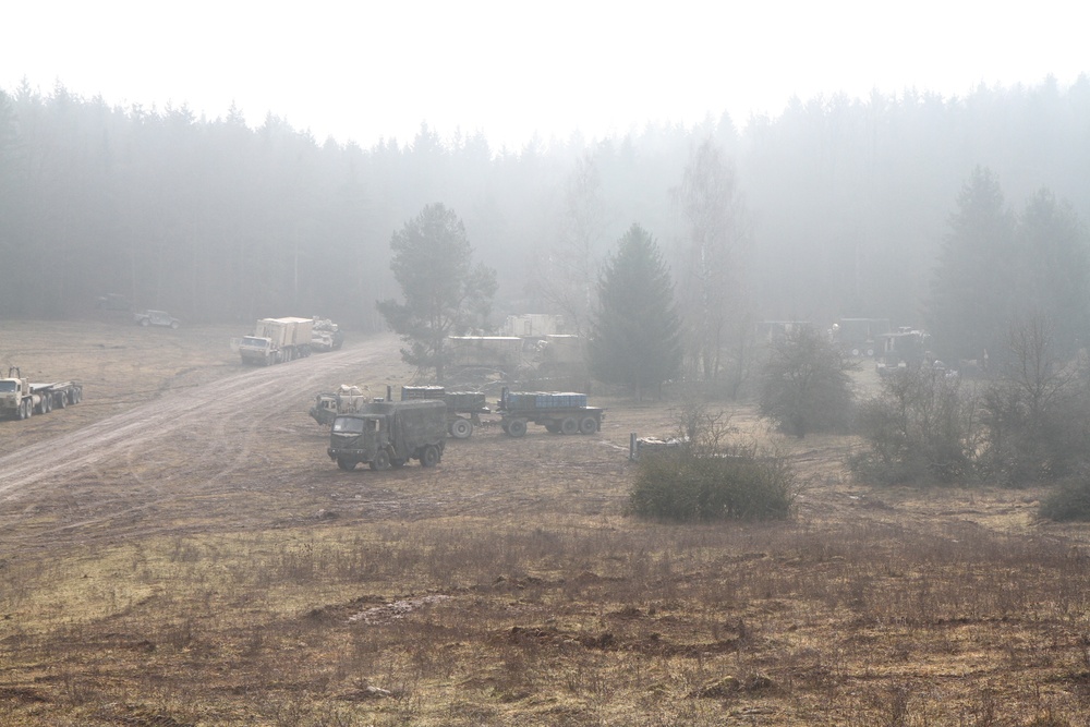 Soldiers occupy area to support Combined Resolve XIII