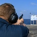 USS Normandy Conducts Small Arms Gun Shoot