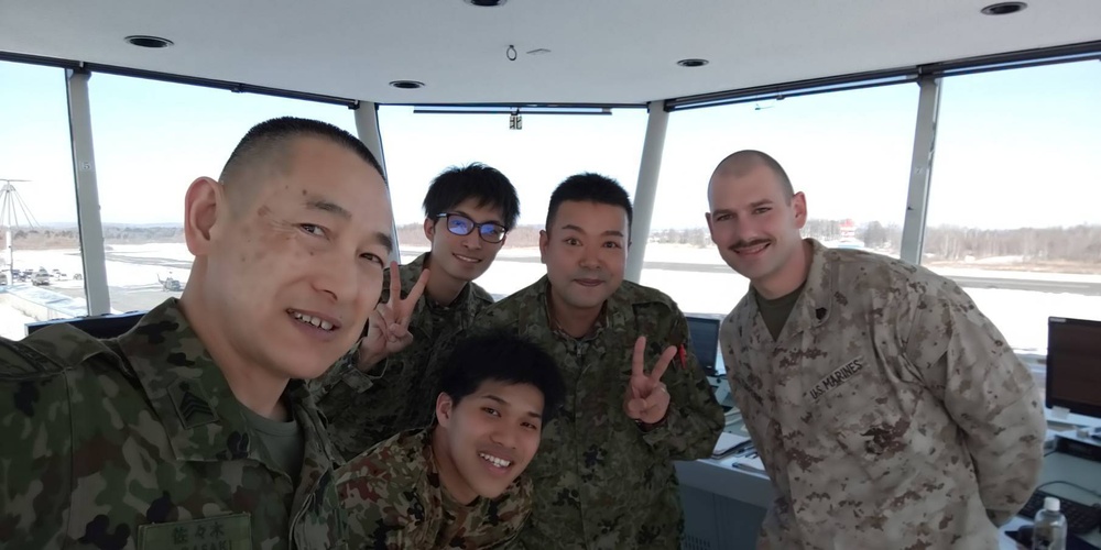JGSDF Meets Marines Durring Northern Viper 2020
