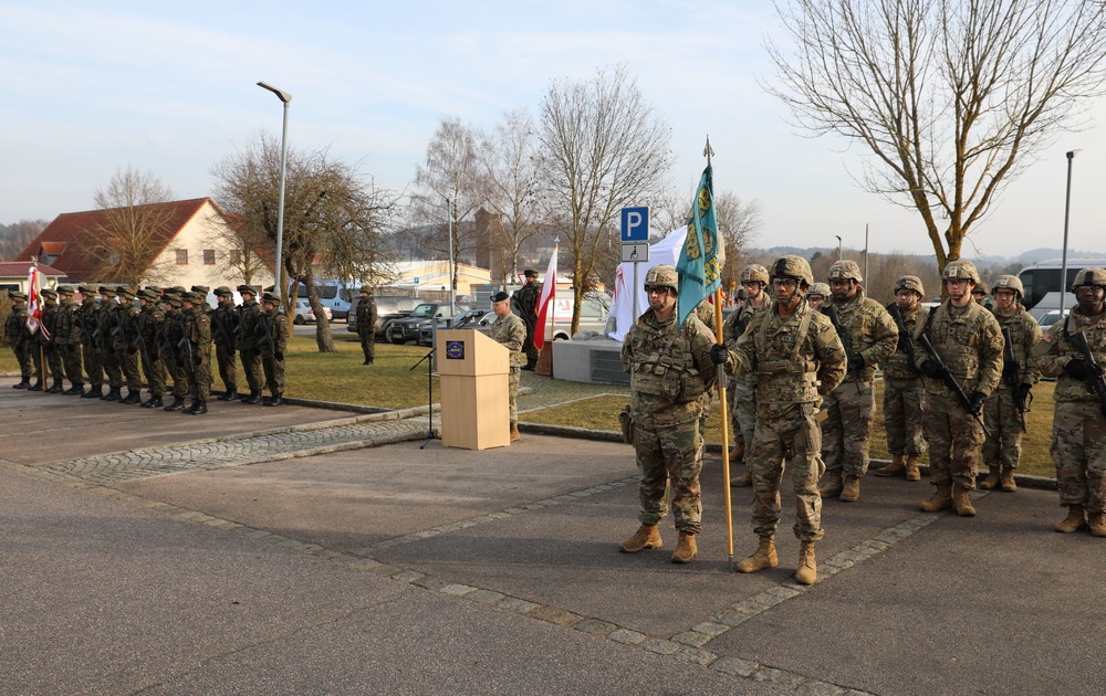 Hohenfels Hosts Polish Monument Rededication Ceremony during Combined Resolve XIII