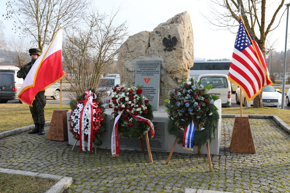 Hohenfels Hosts Polish Monument Rededication Ceremony during Combined Resolve XIII