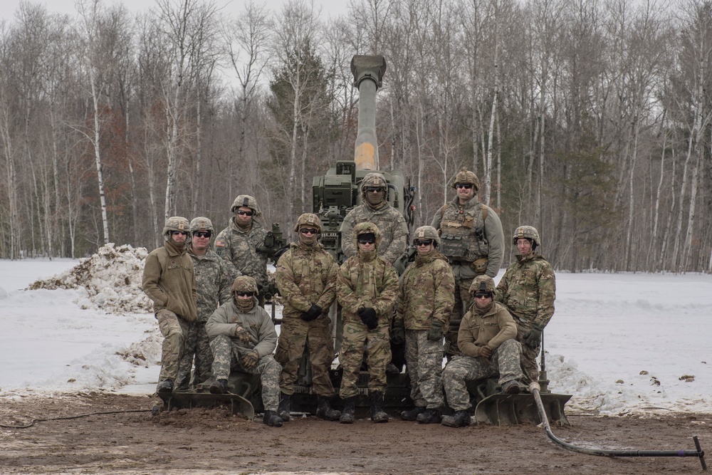 Wisconsin National Guard Soldiers train at Camp Grayling during Northern Strike 20-2