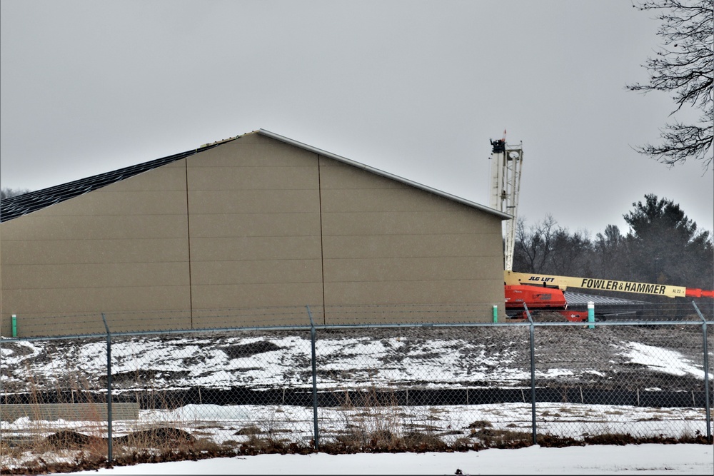 Construction on new shipping, receiving facility at Fort McCoy continues