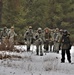 Fort McCoy Cold-Weather Operations Course students practice snowshoeing, ahkio sled use