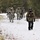 Fort McCoy Cold-Weather Operations Course students practice snowshoeing, ahkio sled use Fort McCoy Cold-Weather Operations Course students practice snowshoeing, ahkio sled use
