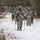 Fort McCoy Cold-Weather Operations Course students practice snowshoeing, ahkio sled use Fort McCoy Cold-Weather Operations Course students practice snowshoeing, ahkio sled use