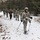 Fort McCoy Cold-Weather Operations Course students practice snowshoeing, ahkio sled use Fort McCoy Cold-Weather Operations Course students practice snowshoeing, ahkio sled use