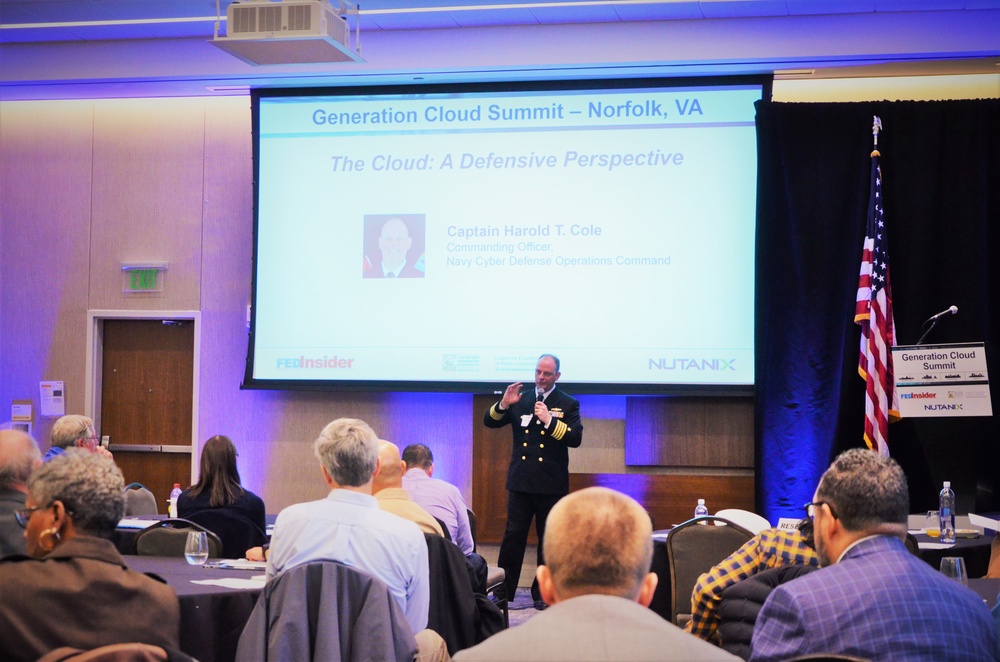 NCDOC Speaks at the Generation Cloud Summit