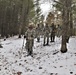 Fort McCoy Cold-Weather Operations Course students practice snowshoeing, ahkio sled use