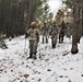 Fort McCoy Cold-Weather Operations Course students practice snowshoeing, ahkio sled use